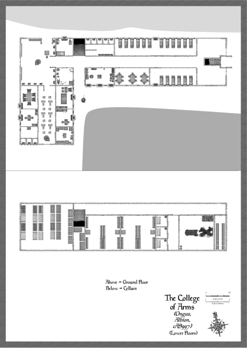 College of Arms, Lower Floors, by Shaun Hately College of Arms, Lower Floors, by Shaun Hately