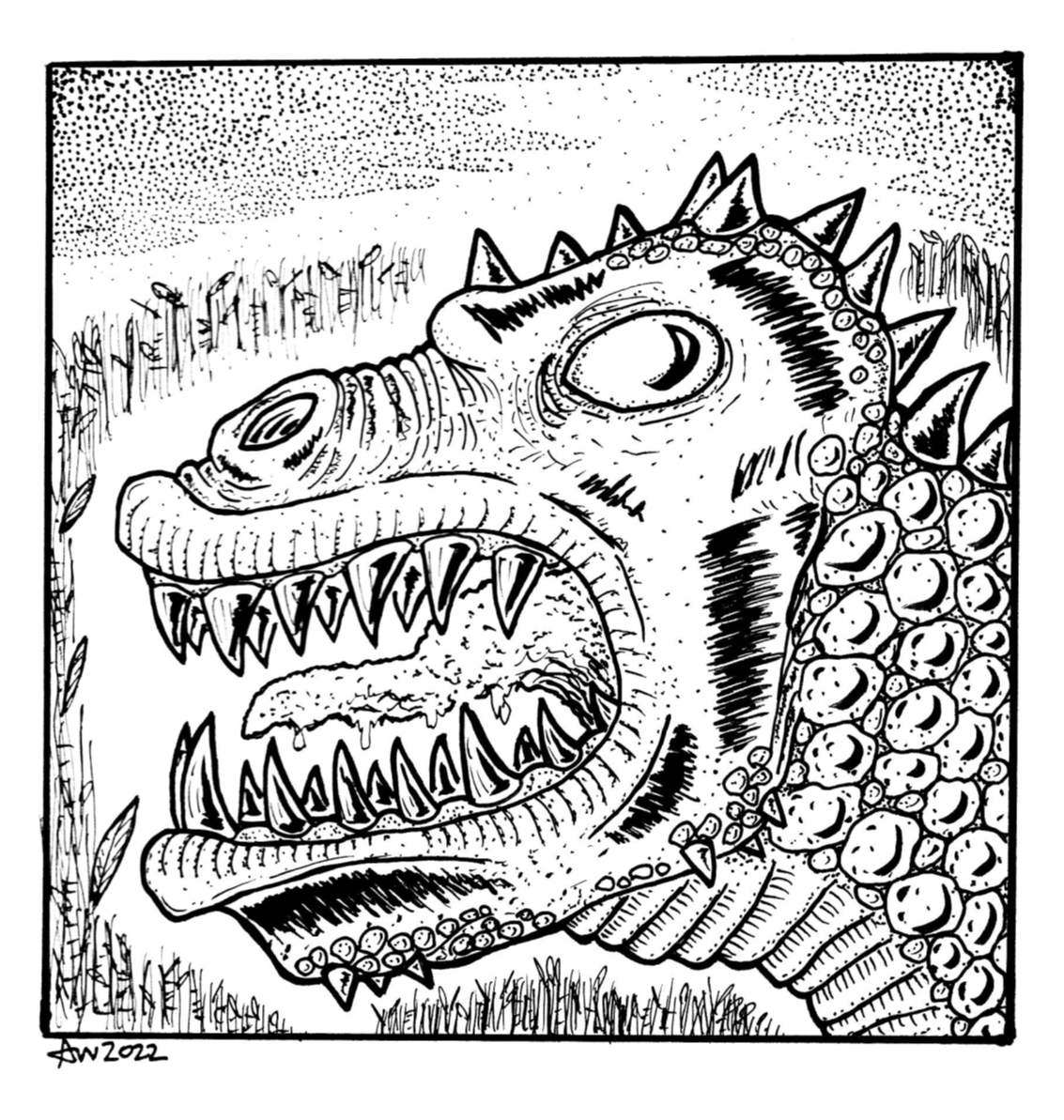 Marsh Beast by Andrew Wright Marsh Beast by Andrew Wright