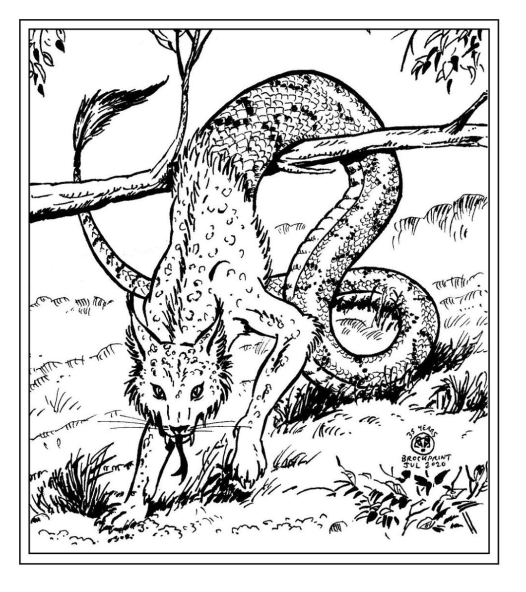 The Tatzelwurm by Brockprint The Tatzelwurm by Brockprint