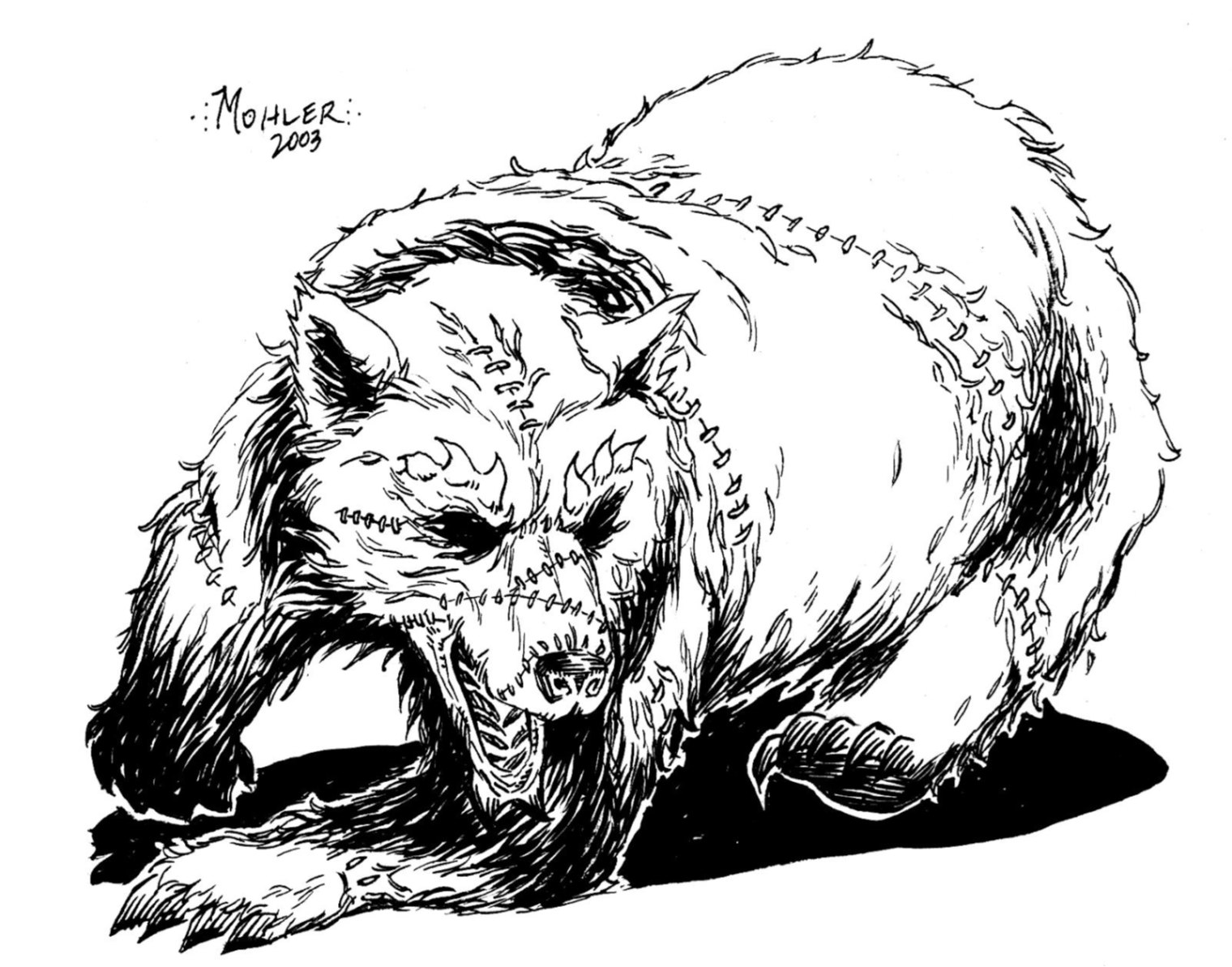 Zombie Bear by Outland Entertainment (c) Jeremy Mohler Zombie Bear by Outland Entertainment (c) Jeremy Mohler