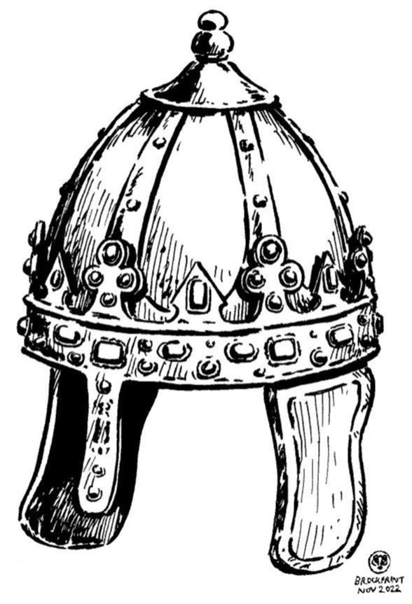 Helm of St Edwin by Brockprint Helm of St Edwin by Brockprint