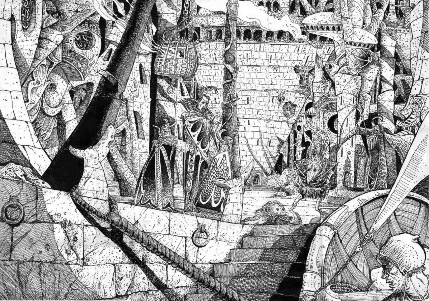Tamary Wharf by Russ Nicholson