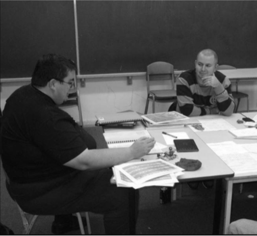 Shaun Hately (left) and Damian May (Right) Shaun Hately (left) and Damian May (Right)